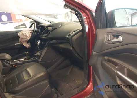 2014 Ford Escape Titanium z USA, uszkodzony, nr VIN 1FMCU0JX0EUC73920